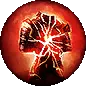 Armour Demolisher I support gem icon for Path of Exile 2