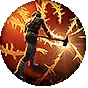 Barbs I support gem icon for Path of Exile 2