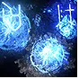 Conductive Runes gem icon for Path of Exile 2