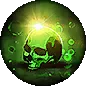 Deadly Poison I support gem icon for Path of Exile 2