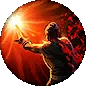 Direstrike I support gem icon for Path of Exile 2