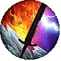 Elemental Armament I support gem icon for Path of Exile 2