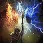 Elemental Surge gem icon for Path of Exile 2