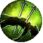 Pin II support gem icon for Path of Exile 2