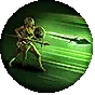 Retreat I support gem icon for Path of Exile 2