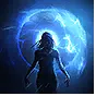 Runic Reprieve gem icon for Path of Exile 2