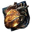 Seraph's Heart support gem icon for Path of Exile 2
