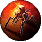 Skittering Stone I support gem icon for Path of Exile 2