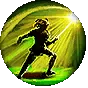 Swift Affliction I support gem icon for Path of Exile 2
