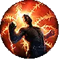 Thornskin I support gem icon for Path of Exile 2